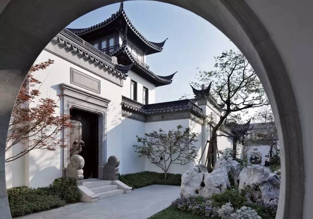 100个新中式入口，中国新中式建筑的精髓