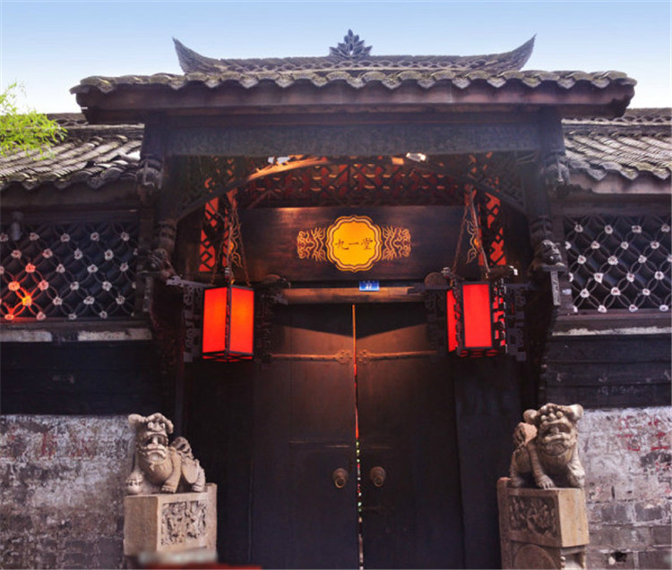 古建筑中国风精致古门欣赏