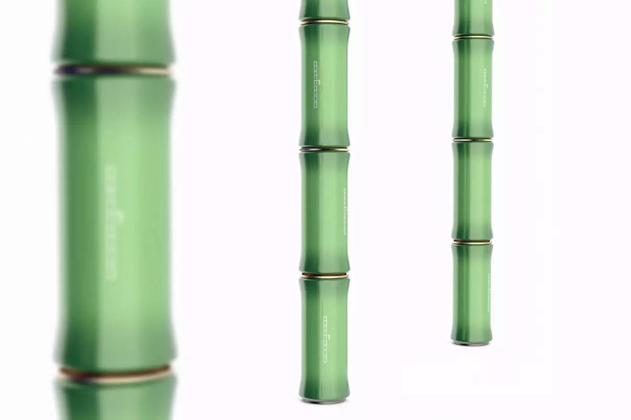 创意清凉的竹子易拉罐饮料包装设计