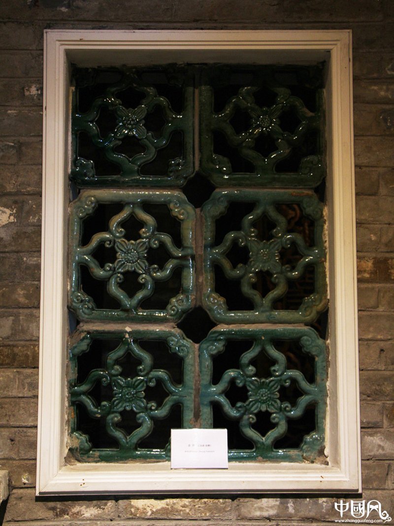 中式陶瓷窗格窗户