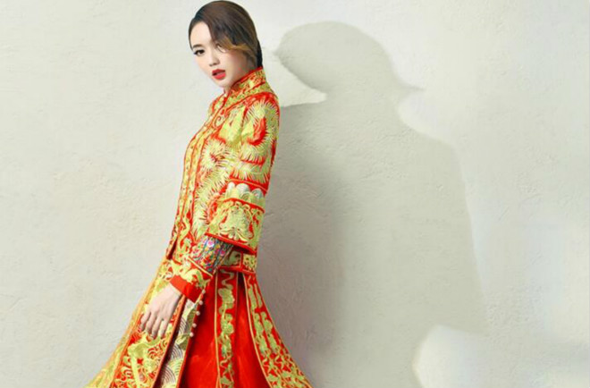 中国风新娘嫁衣中式礼服