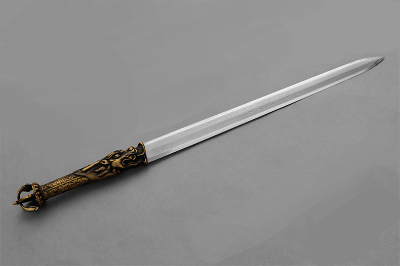 降魔刃藏传佛教宝剑，短剑冷兵器一体剑