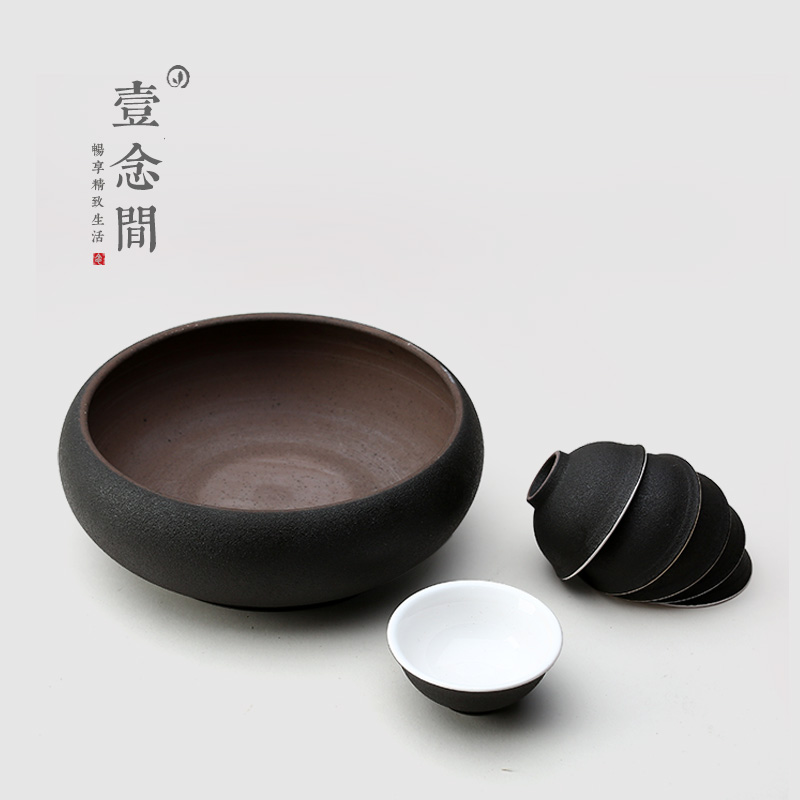茶道黑陶水盂（一）