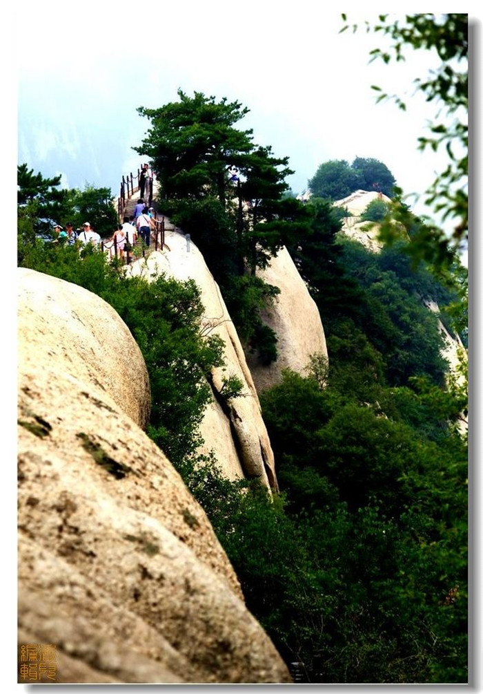 雄伟华山风景摄影欣赏