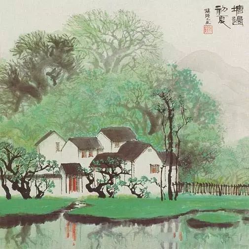 中国水墨画：唯美诗意国画山水